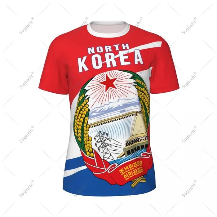 T-shirt sportif coréen à col rond pour hommes et femmes, idéal pour les partisans de sports et les activités de plein air