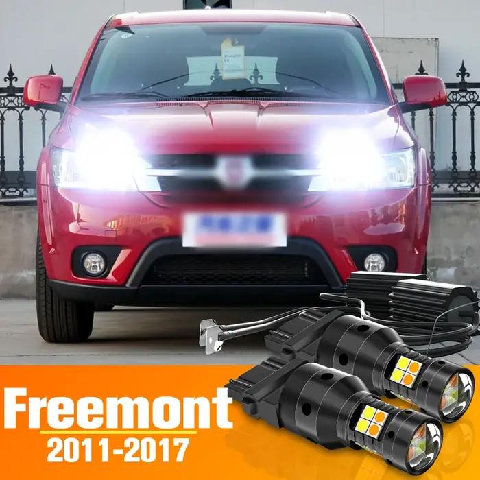 Clignotant et feux diurnes à LED pour Fiat Freemont, accessoires DRL, mode touristes, 2011-2017, 201