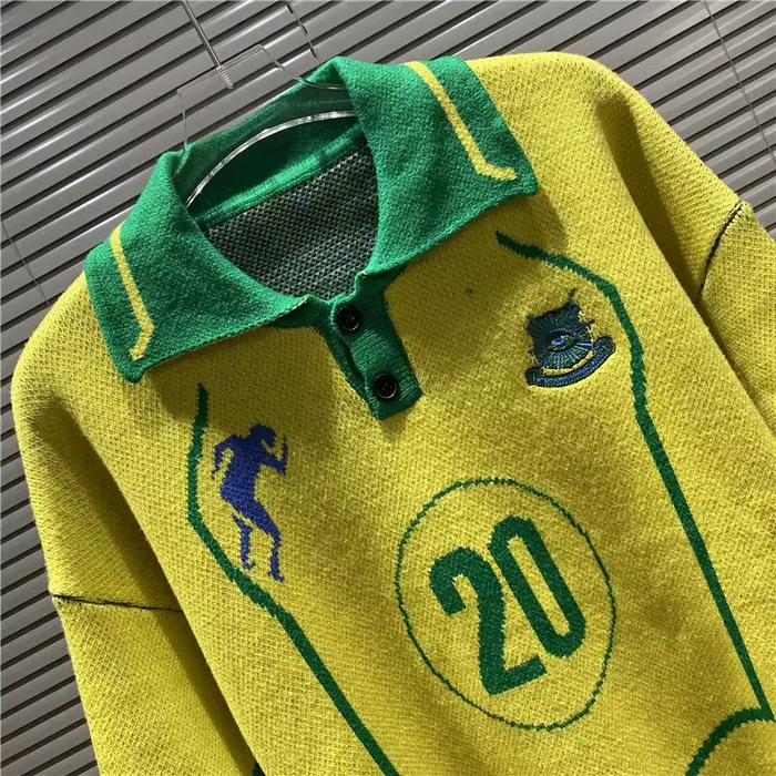 Pulls tricotés à manches courtes style streetwear 2026ss