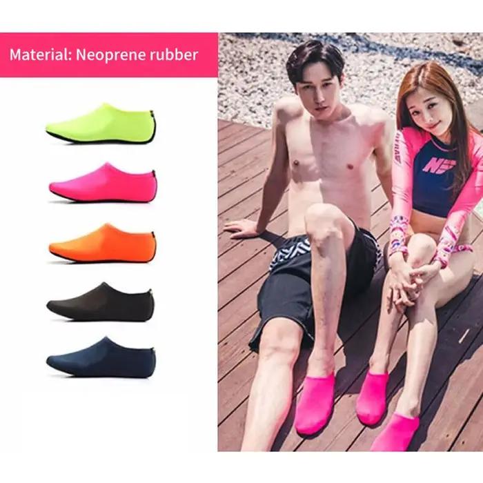 Chaussettes aquatiques barefoot quick-dry - Plongée, snorkeling, plage - Antidérapantes unisexe