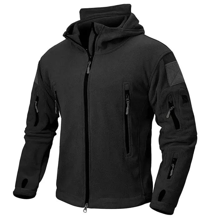 Veste à capuche polaire pour homme