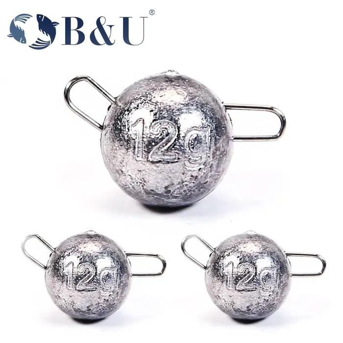 B & U-Poids de pêche Cheburashka, accessoires de pêche, tête de gabarit de balançoire, poids de ball