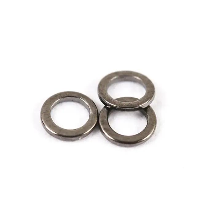 10/20/50/100 pièces joint torique anneau fort 2mm Anti-rouille Leader pêche à la mouche anneaux rond