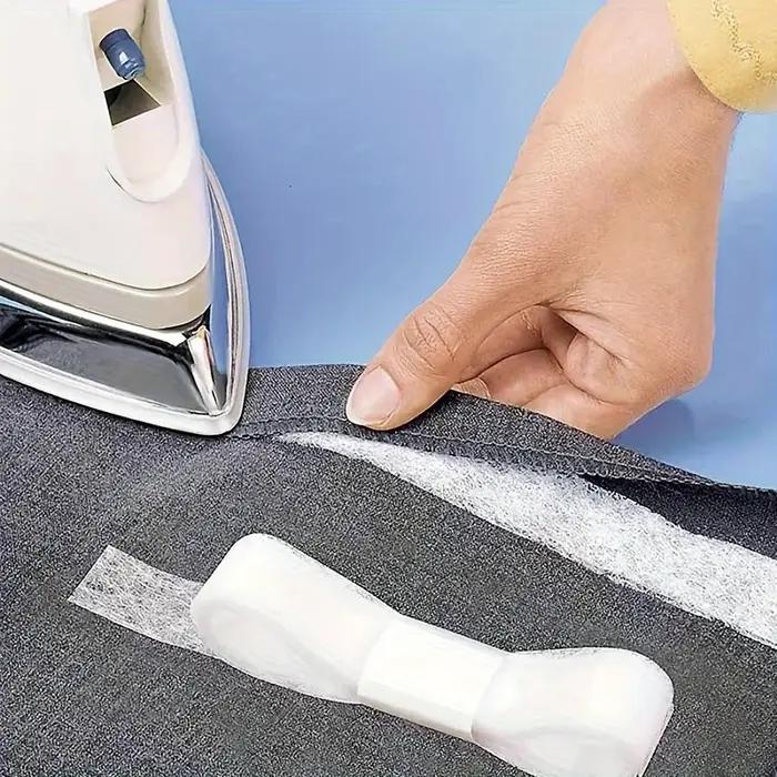 Rouleau de tissu adhésif double face noir et blanc pour vêtements couture patchwork bricolage artisanat occasions spéciales