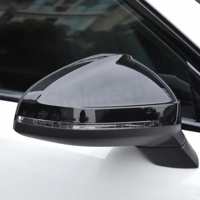 Couvercles de rétroviseurs argentés mats de qualité supérieure, pour Audi A4 B9 8W S4 RS4 A5 S5 RS5