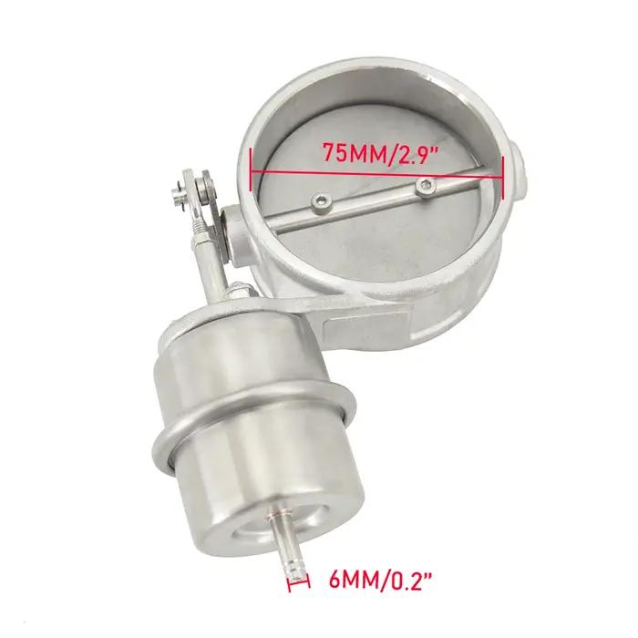 Vanne de contrôle d'échappement en acier inoxydable, 2 & 2.36 & 2.5 & 2.75 & 3.0 & 3.5 pouces, ensem