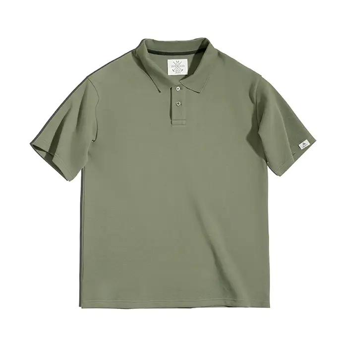 Polo vintage en coton et polyester MADEN pour hommes style décontracté occasions estivales et printanières