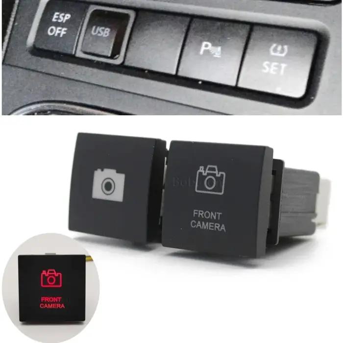 Caméra de recul pour voiture, caméra avant, bouton de commutation avec fil pour VW Golf 6 Golf V Jet