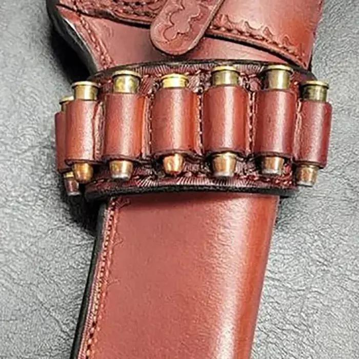 Revolver Western avec sangle de cuisse pour costume d'adulte