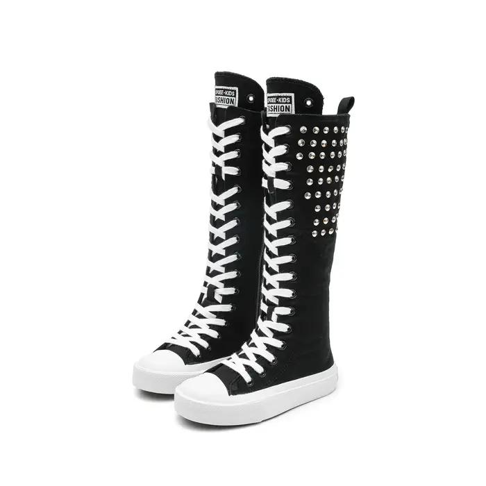 Chaussures en toile pour enfants à semelle souple et respirante