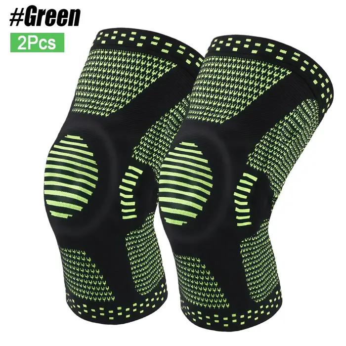 1/2 Pièces Genouillère de Compression Sportive
