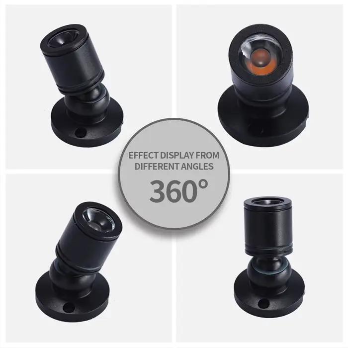 Lumières d'armoire LED à intensité variable, USB 5V, Downlight pour modèle d'affichage, comptoir de