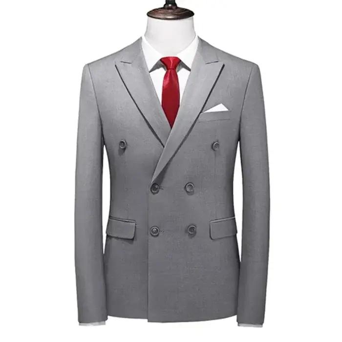 Costume de smoking croisé pour homme