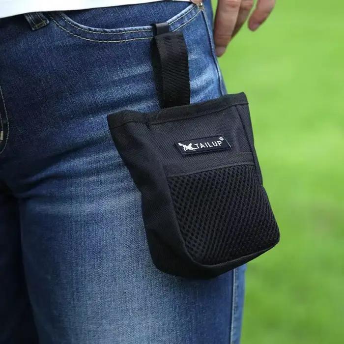Sac de friandises pour animaux de compagnie, pochette de taille, accessoires pour chiens, entraînement en plein air, sac d'obéissance, poche d'alimentation pour animaux de compagnie