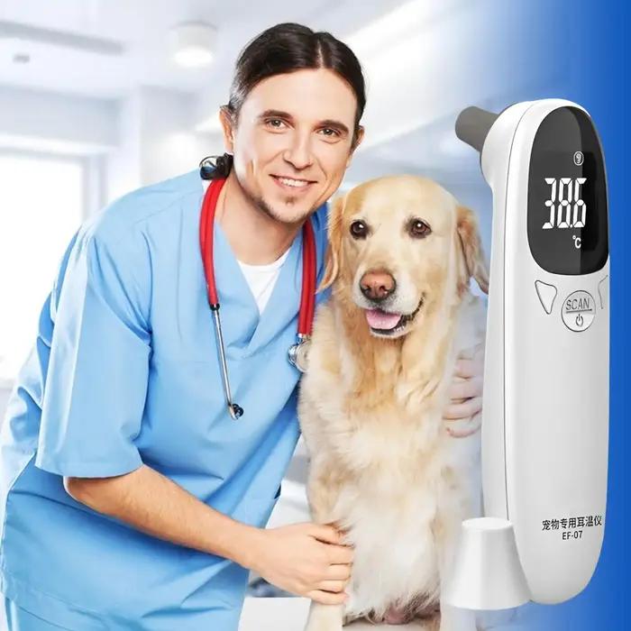 Thermomètre pour Animaux de Compagnie Vet Tech Détection Précise de la Fièvre Moniteur de Santé Double Mode Haute Précision Fournitures pour Animaux de Compagnie Occasions Spéciales Surveillance de la Santé Animale