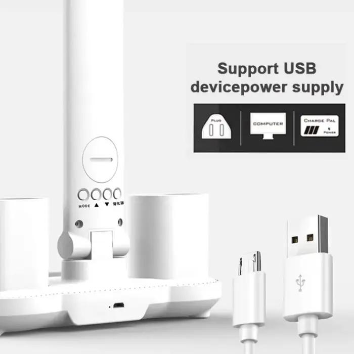 LED horloge lampe de Table USB rechargeable