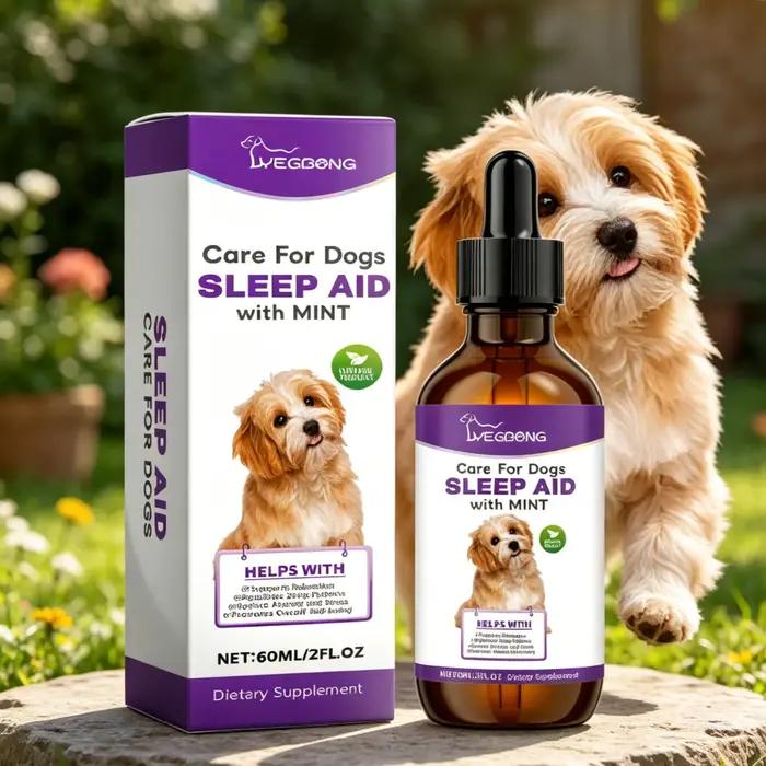 Gouttes de soutien au sommeil pour chiens YEGBONG