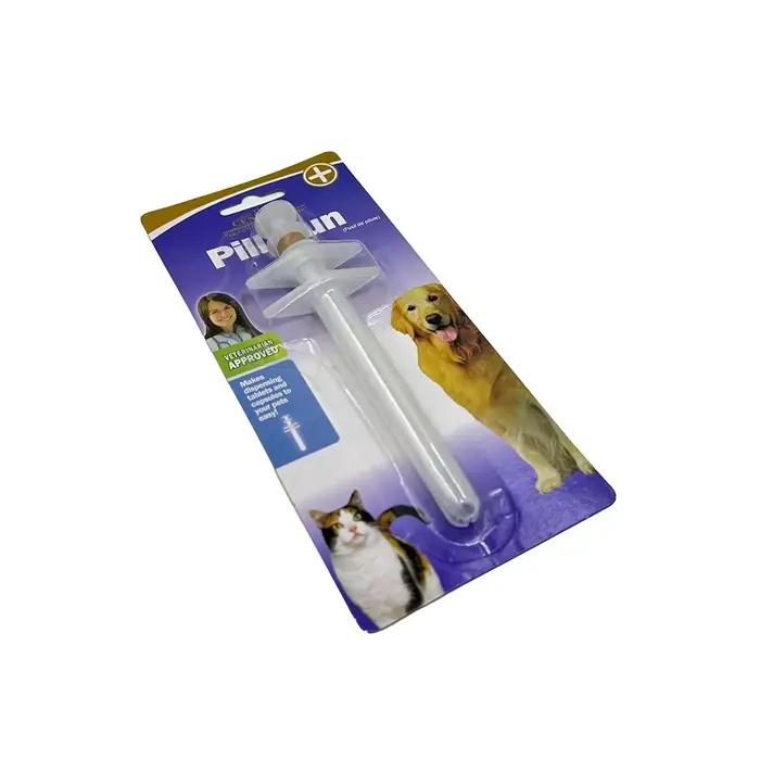 Seringue pour animaux de compagnie chat chien médecine mangeoire comprimé pilule pistolet