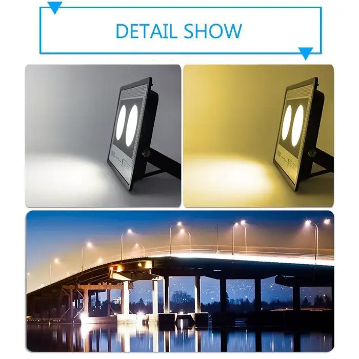 Éclairage LED 50W 100W 200W 300W 400W 500W 220V projecteur IP65 lampe étanche Led projecteur extérie