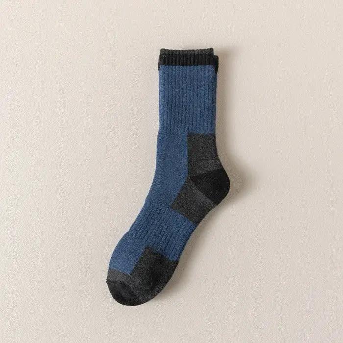 Chaussettes hiver laine mérinos épaisses - Chasse et randonnée chaudes respirantes durables