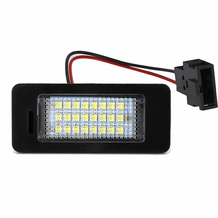 Lampe de plaque d'immatriculation LED 12V pour Audi A4 A5 Q5 S5 TT A1 S4 A6 A7 2008 2013 Visibilité Sécurité Occasions Spéciales
