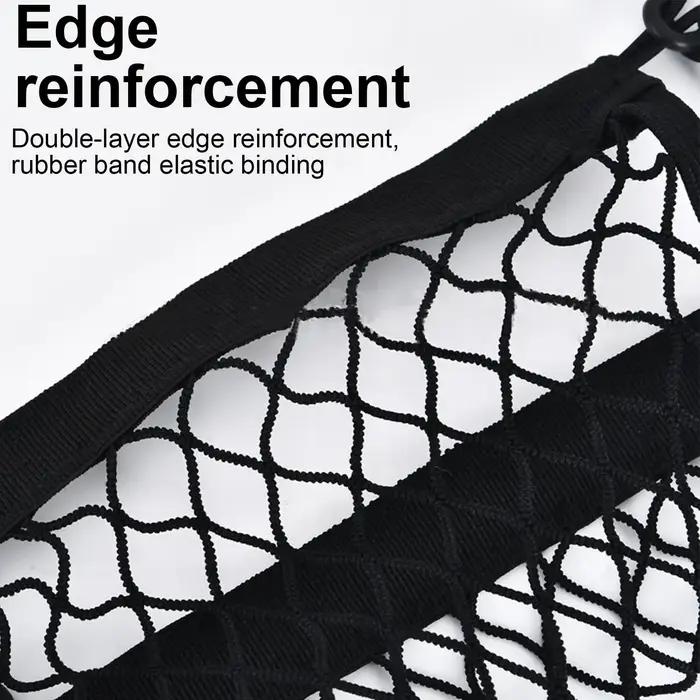 Filet de chargement pour moto filet de rangement à haute élasticité avec 4 crochets pour bagages de moto occasions spéciales voyage quotidien aventure en plein air