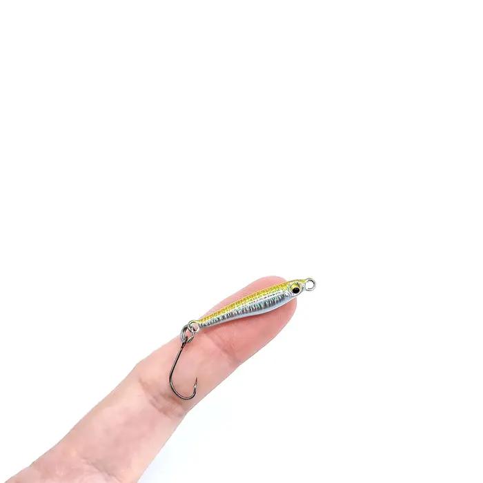 DUODUOYU 1 pièces Mini gabarit leurres de pêche 3.5g/6g dur artificiel bionique appât petit poisson