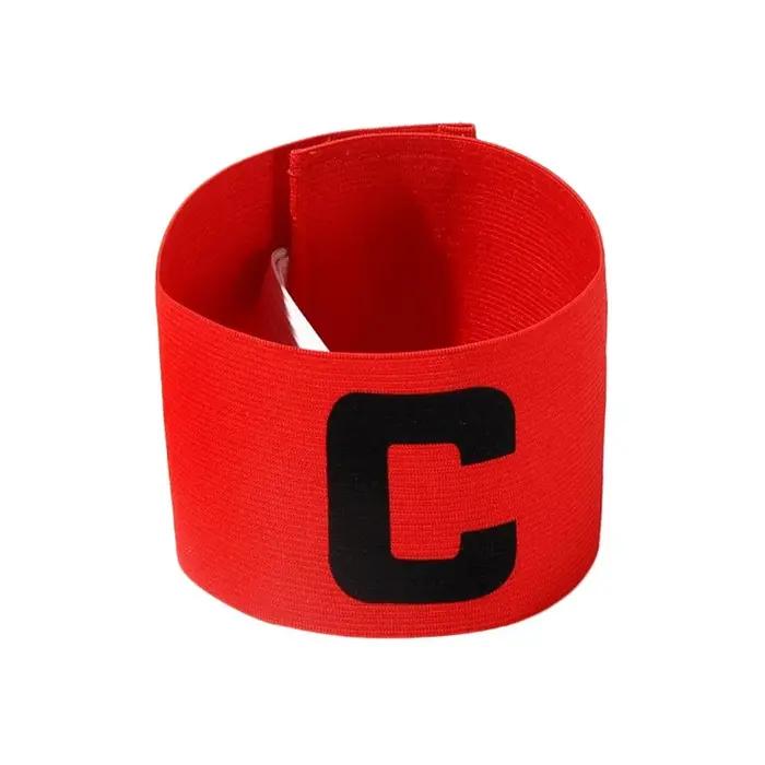 Brassard de capitaine de football pour enfants en nylon multicolore pour entraînements et matchs de sport