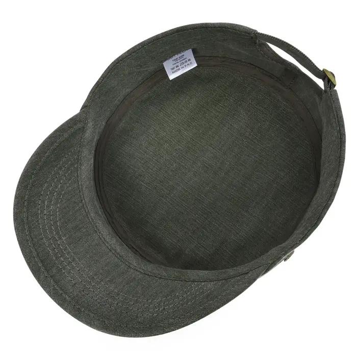 BOTVELA-Casquette militaire en sergé de coton pour hommes et femmes, chapeau vintage réglable, dessu