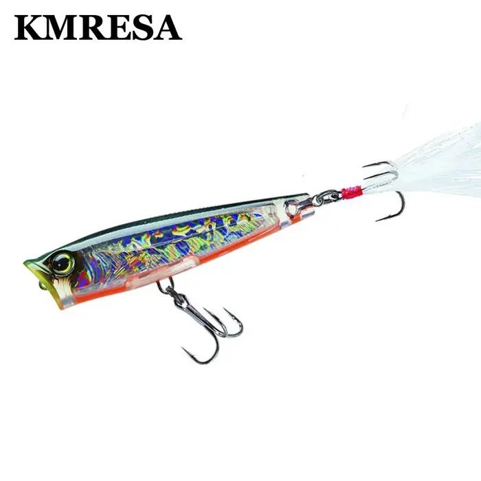 Appât dur Élpour la pêche en surface KMRESA 65mm pour brochets et truites diverses occasions pêche eau de surface