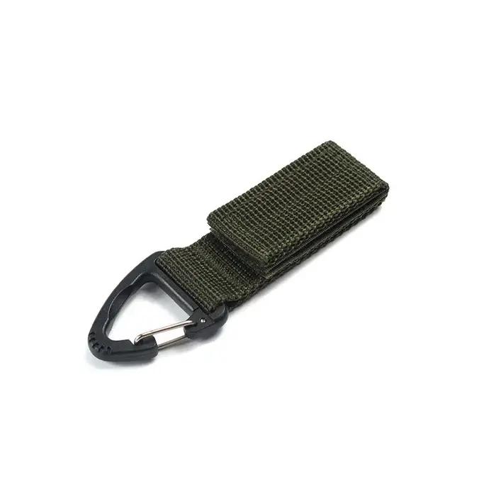 Gants tactiques nylon avec mousquetons - 1 à 6 paires pour randonnée escalade et stockage corde