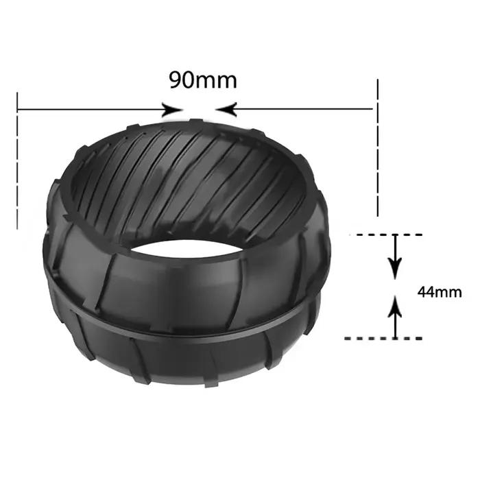 Protection de roue XL pour Worx Landroid, couvercle de levage de profil de roue avant M500 M700 S300