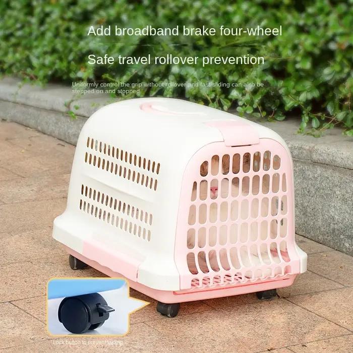 Transport pour animaux de compagnie en plastique Portable