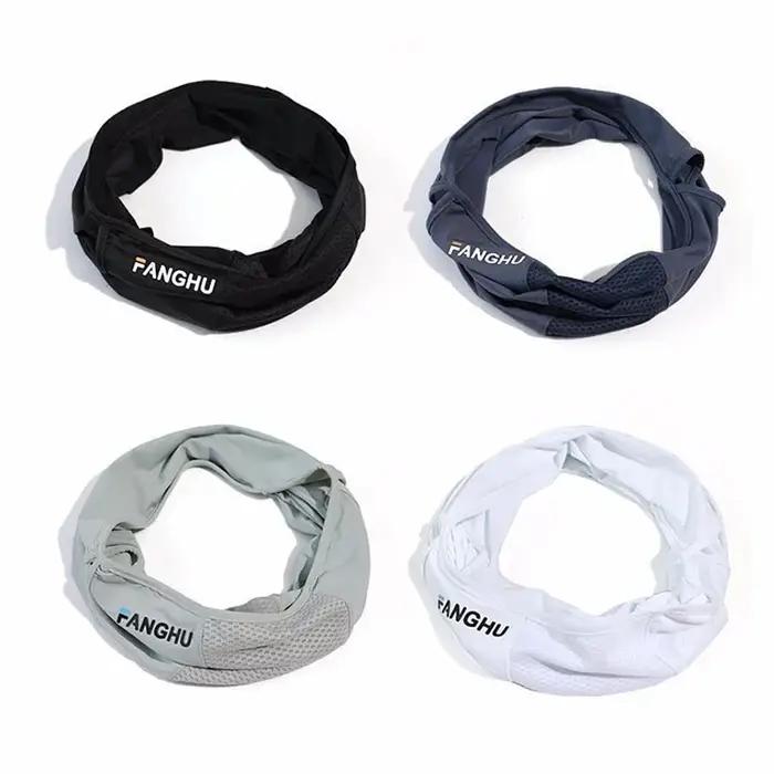 Masque de Protection solaire en maille respirante, boucle d'oreille, Protection solaire élastique, A