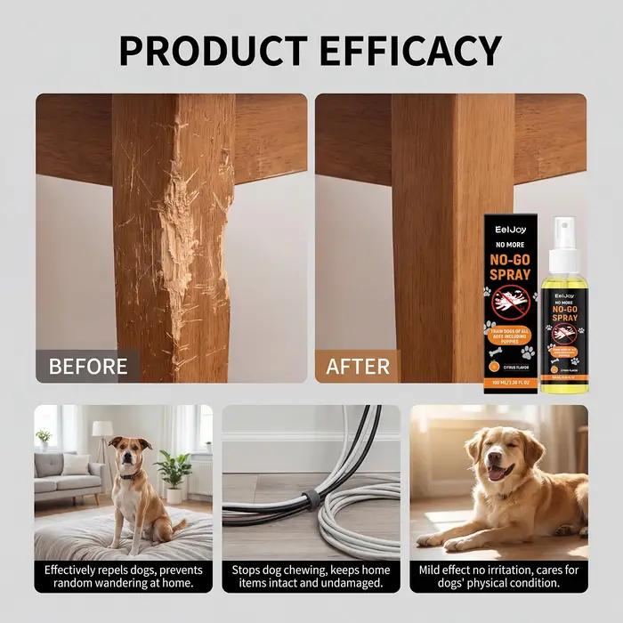 Spray d'entraînement pour chiens anti-mastication