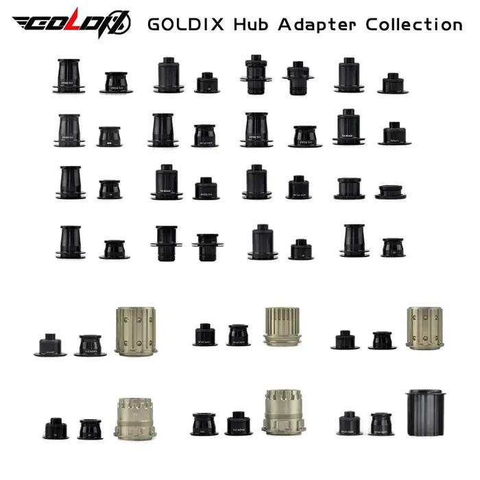 GOLDIX – adaptateur de moyeu de vélo de route en gravier, pour série M370 310 180 pour SHIMANO/SRAM