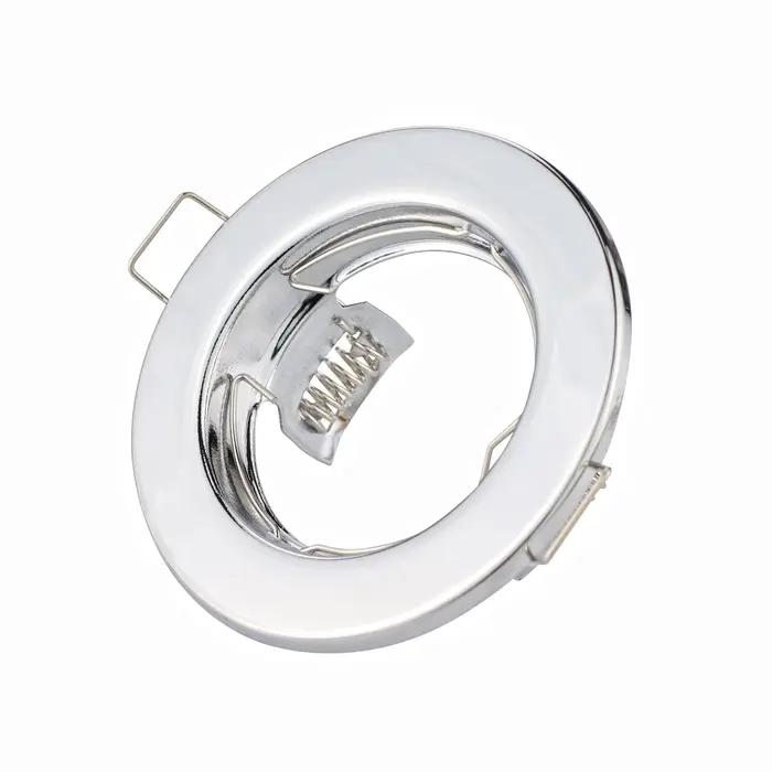 10 pièces vers le bas cadre luminaires encastrés LED plafonniers Downlight GU10 MR16 plafonniers lum