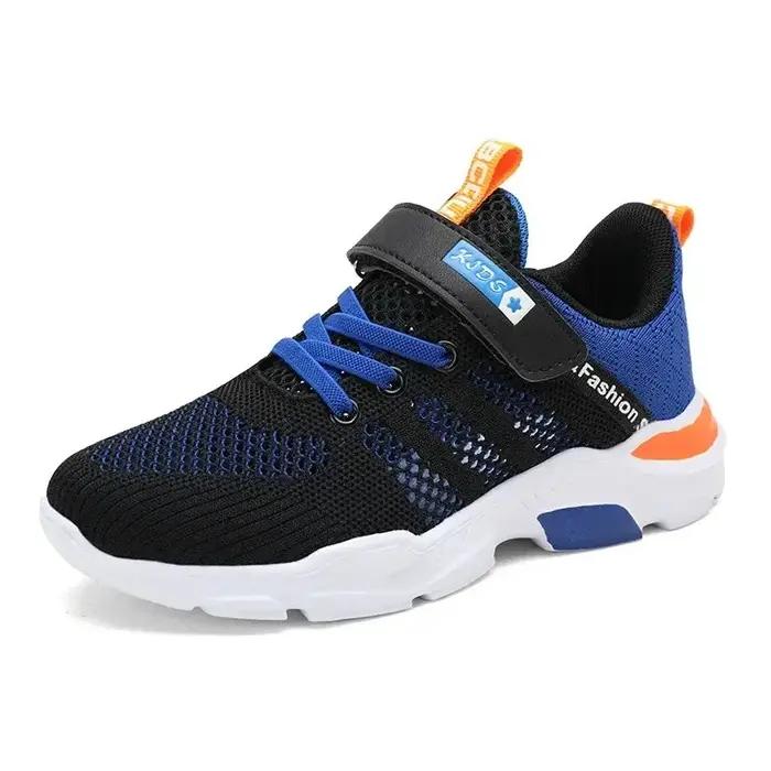 Chaussures de course légères pour enfants unisexes en maille aérée avec semelle antidérapante pour les occasions spéciales et le quotidien