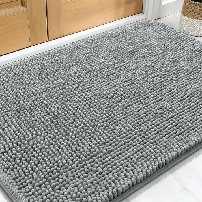 Tapis de porte pour chien pour pattes boueuses