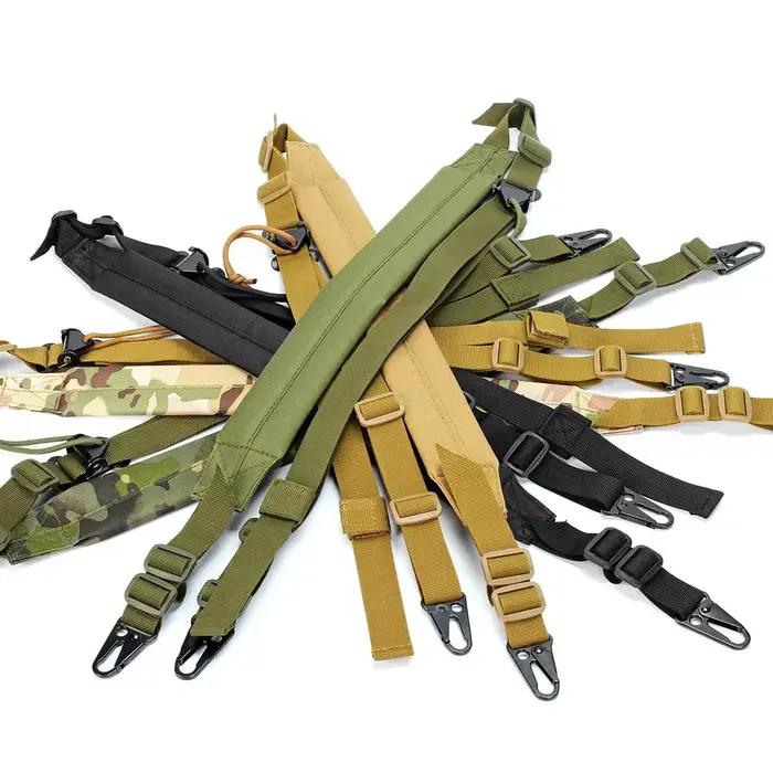 Tactical Hunting Quick Adjustable MK2 Rifle Sling Strap Shooting 2 Points Padded