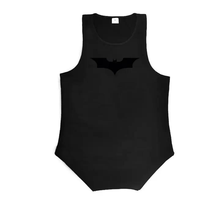 Noir chauve-souris imprimé salle de sport Fitness course vêtements