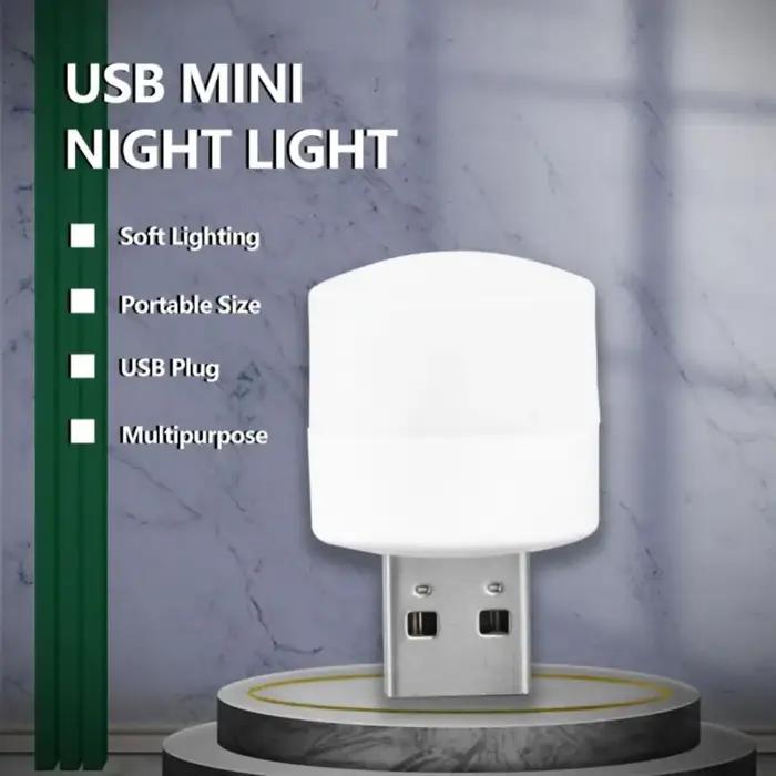 Lampe de lecture LED USB portable 5V, mini lampe de livre, pliable, lampes de nuit de camping, lampe