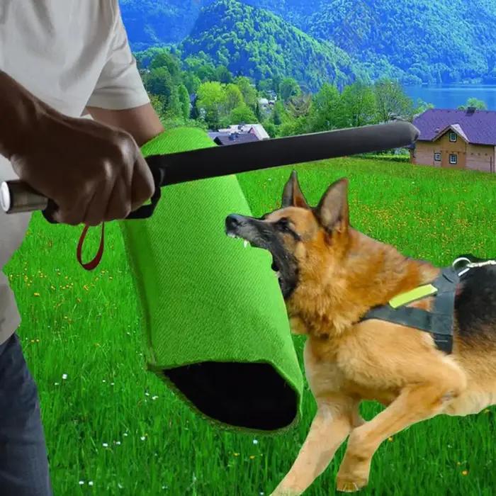 Manchon de morsure pour chien protecteur et ludique pour chiots et grands chiens de différentes races occassions d'entrainement et de jeux