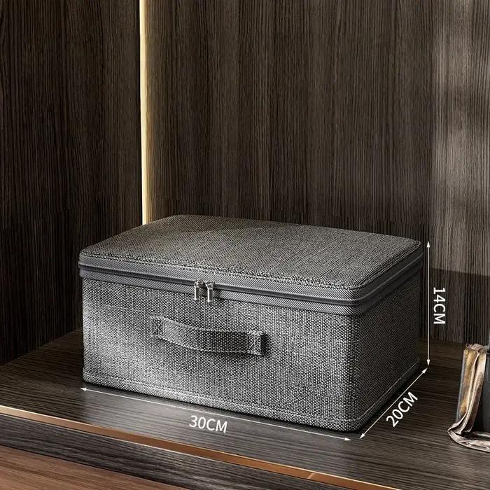 Boîte de rangement de vêtements empilable pour garde-robe