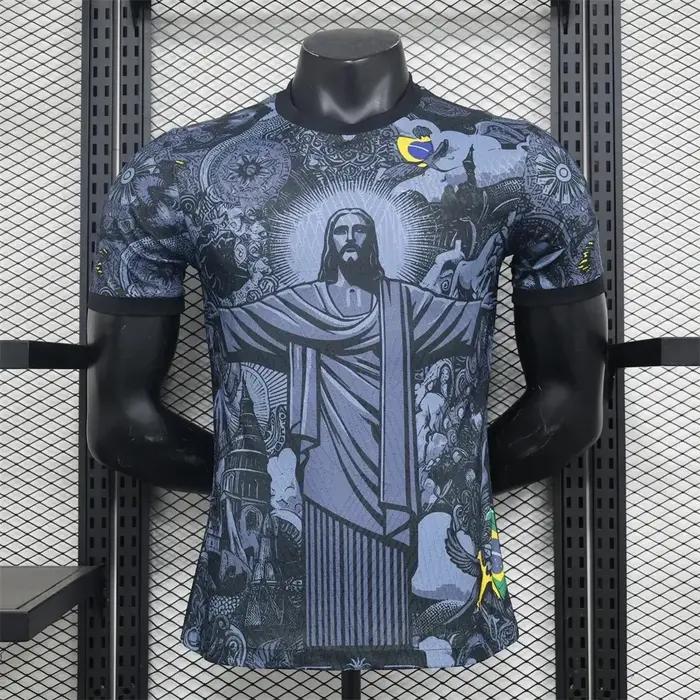 Le nouveau T-shirt pour hommes d'été 2025 avec impression de motifs de jésus en 3D est un vêtement d