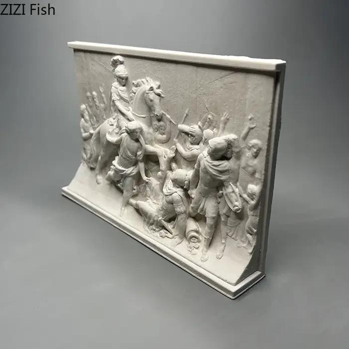 Figurines d'impression stéréoscopiques de guerrier romain