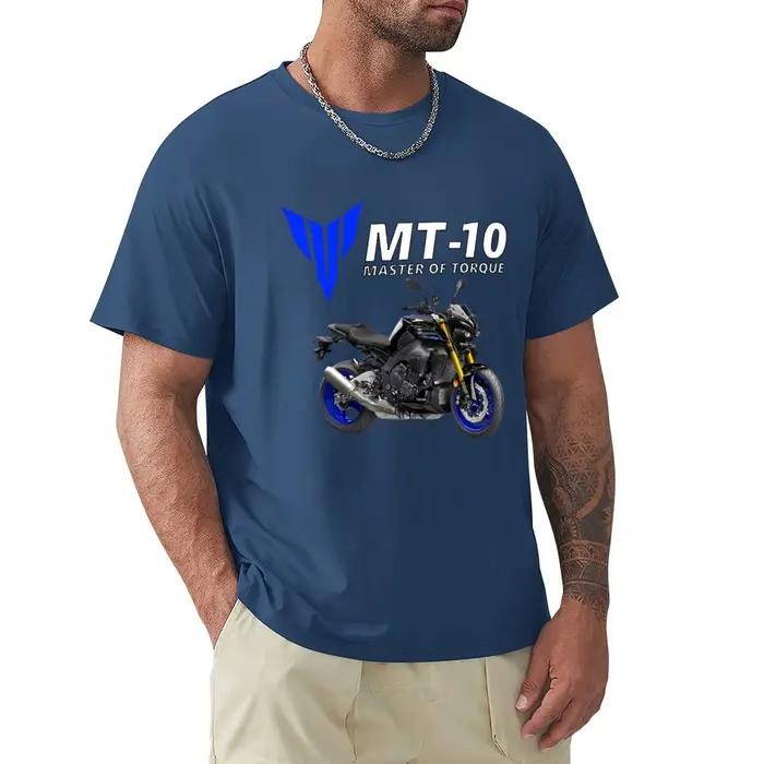 T-shirt moto MT-10 Économie drôles Anime Vêtements pour hommes