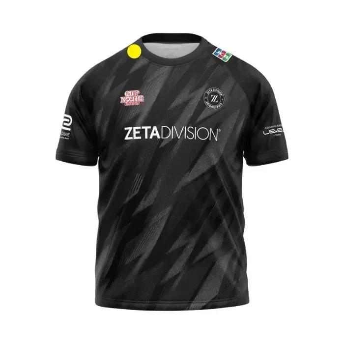 T-shirt d'été décontracté à manches courtes pour homme et femme, style E-Sports Zeta Division Team,