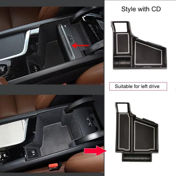 Boîte d'accoudoir de style de voiture pour Volvo XC60 XC90 s90 v90 s60 v60, boîte de rangement, acce