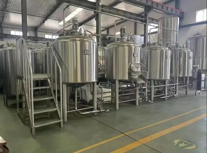 Équipement de brasserie artisanale sur mesure système de microbrasserie pour bière vin boissons occasions spéciales fabrication artisanale professionnel amateur